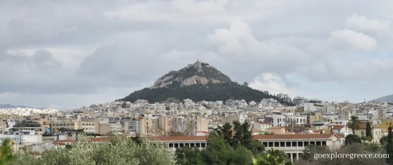 Lycabettus Hill in Athens