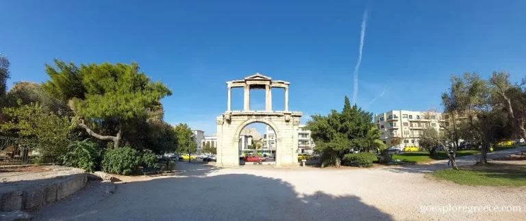 One of my best Photos of the Arch of Hadrian in Athens taken by me