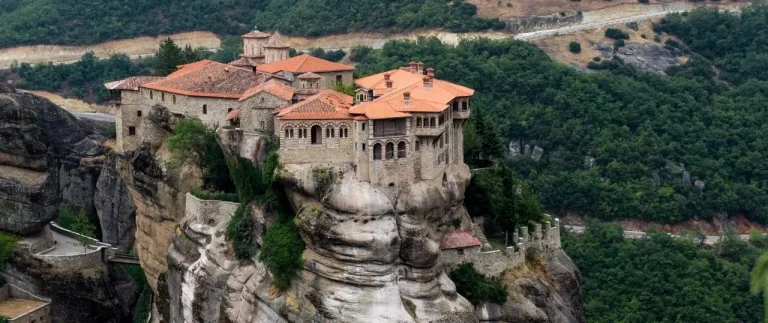 One of the most stunning monasteries in Greece you need to see is the Monastery of the Holy Trinity, Meteora