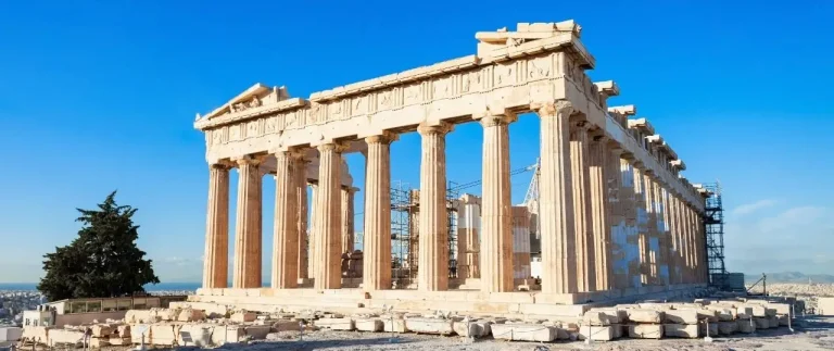 The Parthenon on the Acropolis of Athens is just one of many ancient sites in Athens