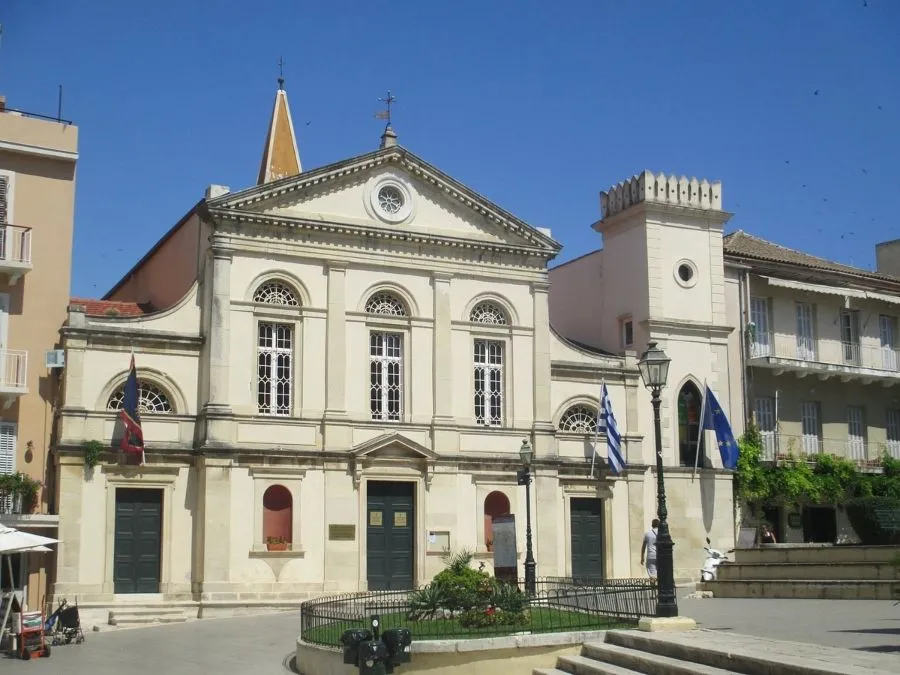 Cathedral of Saint James and Saint Christopher (Agios Iakovos and Agios Christoforos) When strolling through Corfu Town, you can't miss the Cathedral of Saint James and Saint Christopher, also known by the Greek names Agios Iakovos and Agios Christoforos.