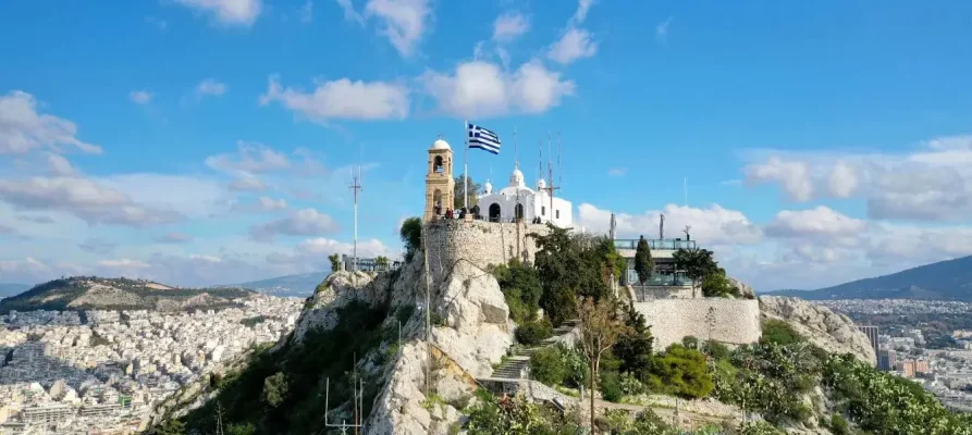 Holy Church of Saint George of Lycabettus on Mount Lycabettus