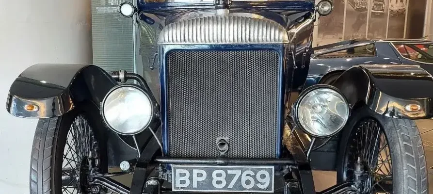 1922 Daimler TT 20 hp Doctor's Coupe with Dickey Seats at the Hellenic Motor Museum in Athens