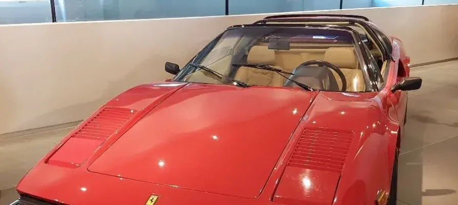 Ferrari 308 GTSi at the Hellenic Motor Museum in Athens