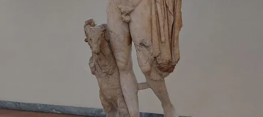 Exhibits at the National Archaeological Museum in Athens