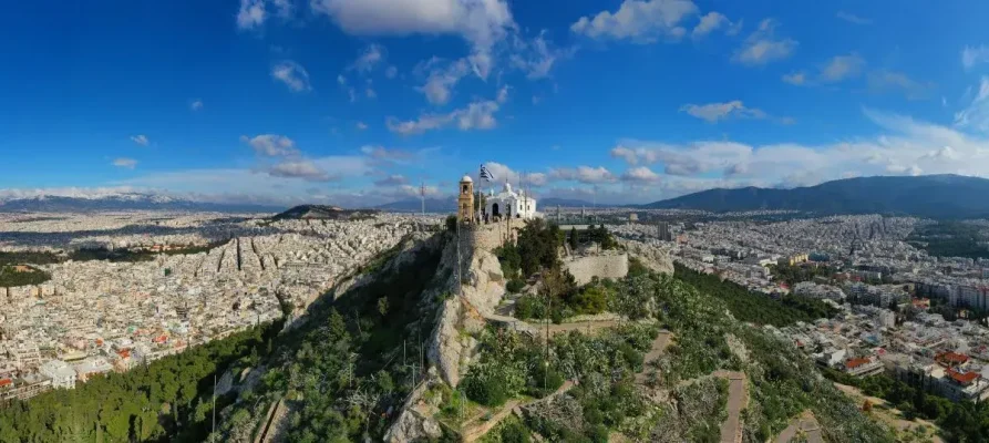 Holy Church of Saint George of Lycabettus on Mount Lycabettus