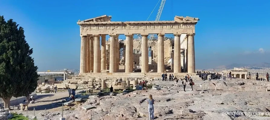 One of my top photos of the Parthenon taken by me