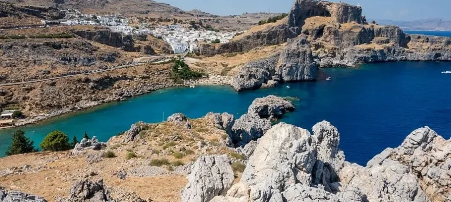 Lindos and St Pauls Bay, Rhodes