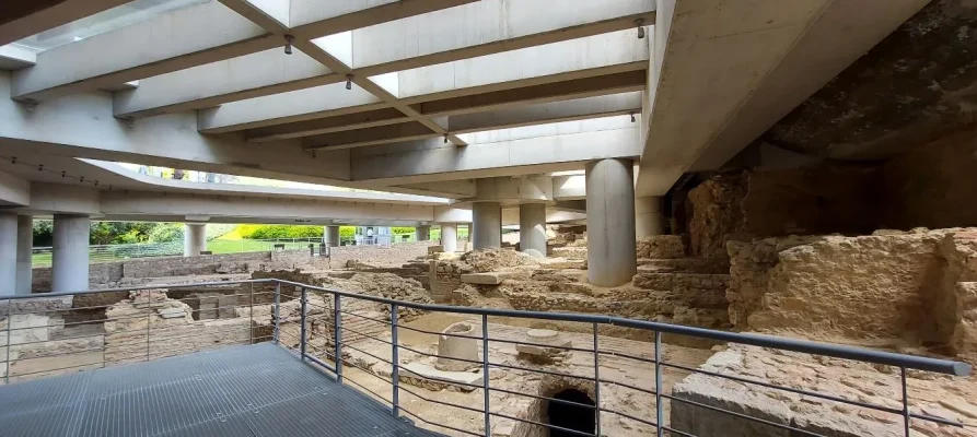 Archaeological excavation under the Acropolis Museum known as "daily life in Athens" or "Ancient Athens Neighbourhood"