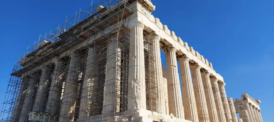 The Parthenon in Athens