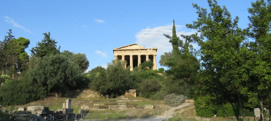 The Temple of Hephaestus in the Ancient Agora of Athens