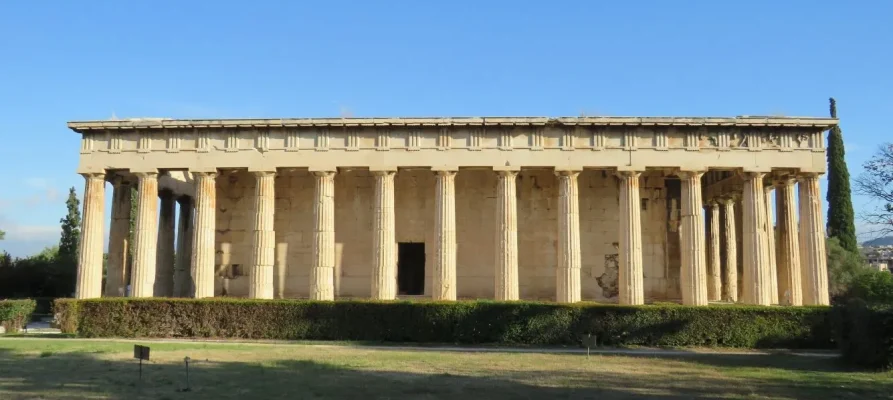 The Temple of Hephaestus in the Ancient Agora of Athens