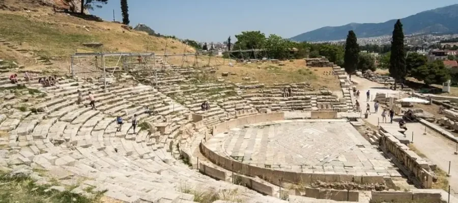 The Theatre of Dionysus in Athens